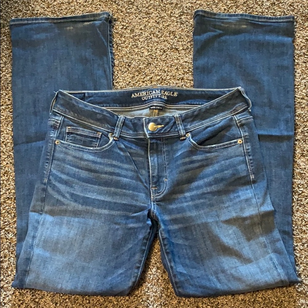 AE Kick Boot Medium Wash Jeans